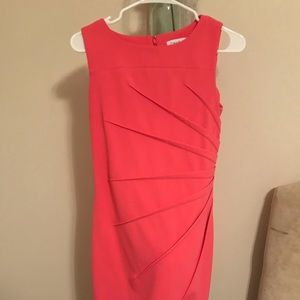 Calvin Klein Size 4 pink sleeveless dress